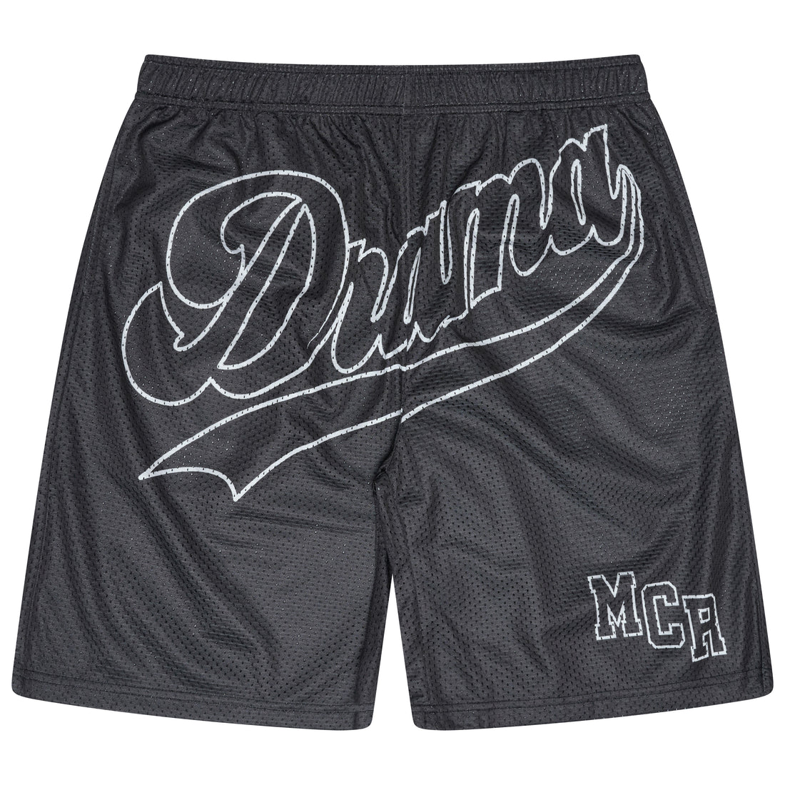 BLACK SCRIPT 98 MESH SHORTS