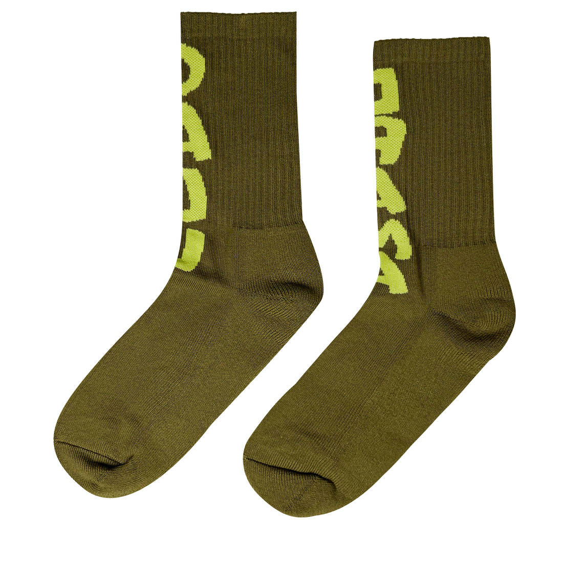 GREEN TUBE SOCKS
