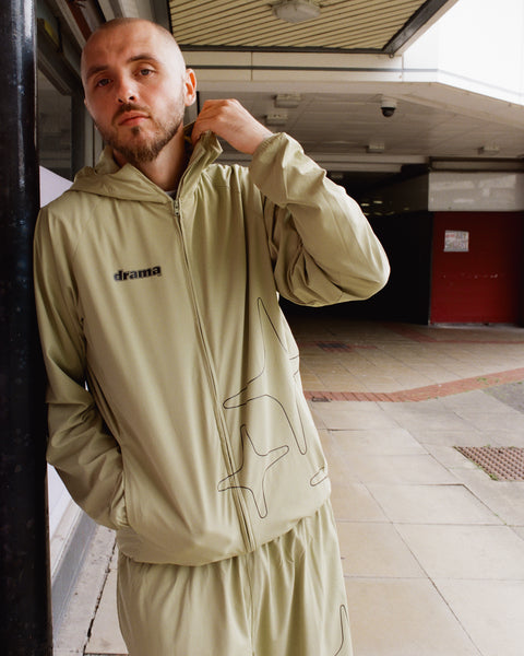 LIGHTWEIGHT NYON JACKET (SAGE GREEN)