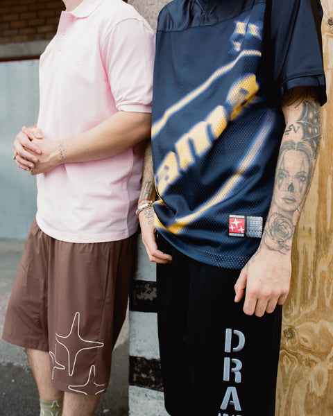 NAVY N YELLA OVAL 01' JERSEY