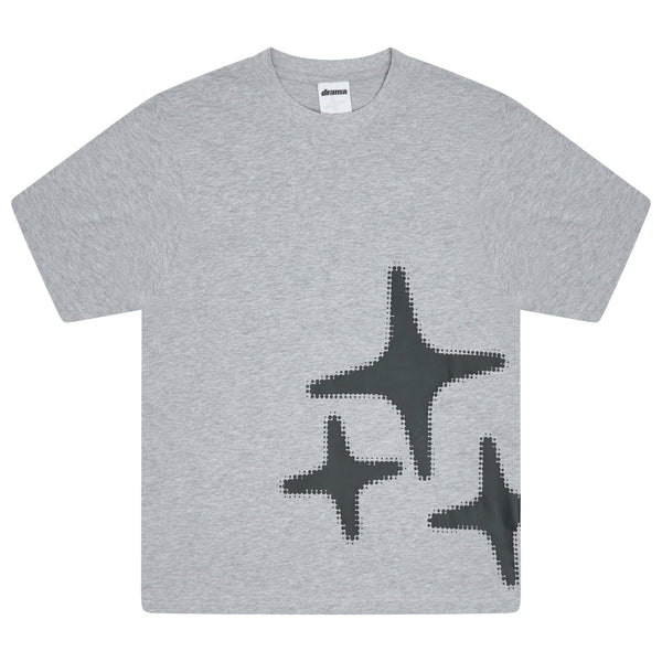 GREY 3STA TEE *NEW BLANK
