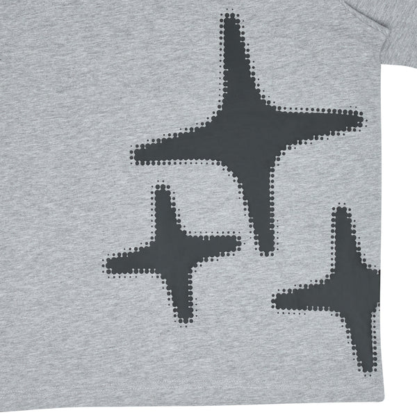 GREY 3STA TEE *NEW BLANK