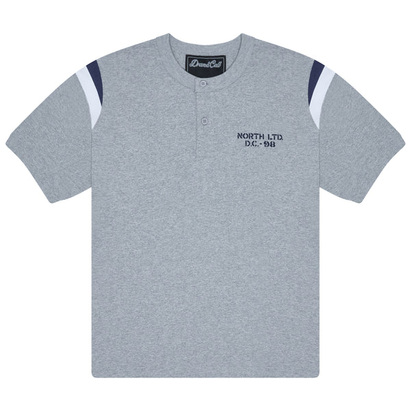 NORTH LTD. BUTTON TEE (GREY)