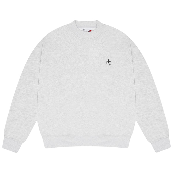 LITE GREY STA CREW
