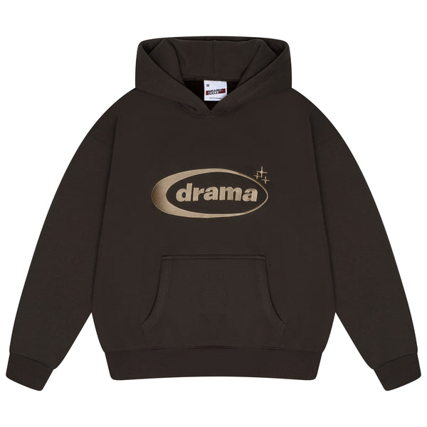 DARK BROWN OVAL HOOD