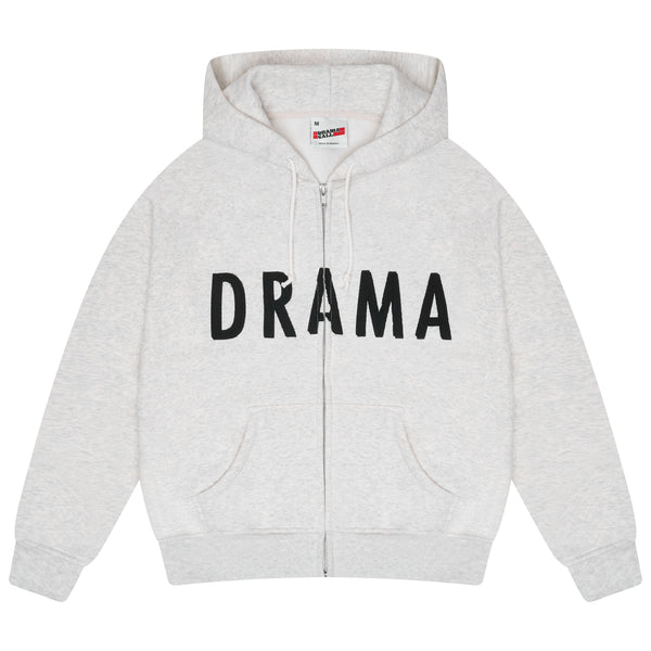 GREY ARMY ZIP UP
