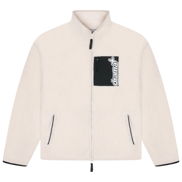 OFF WHITE 1STA SHERPA FLEECE