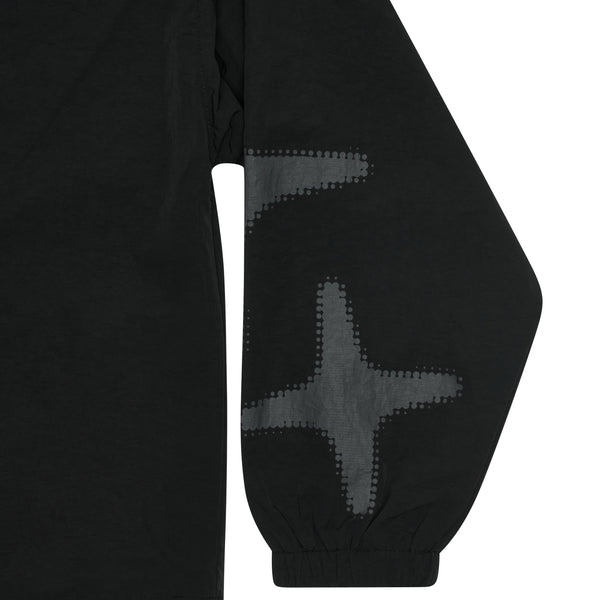 BLACK HALFTONE STA TRACK TOP
