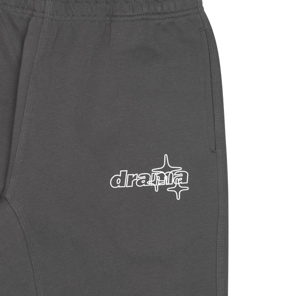 DARK GREY LINE-STA OPEN LEG BOTTOMS