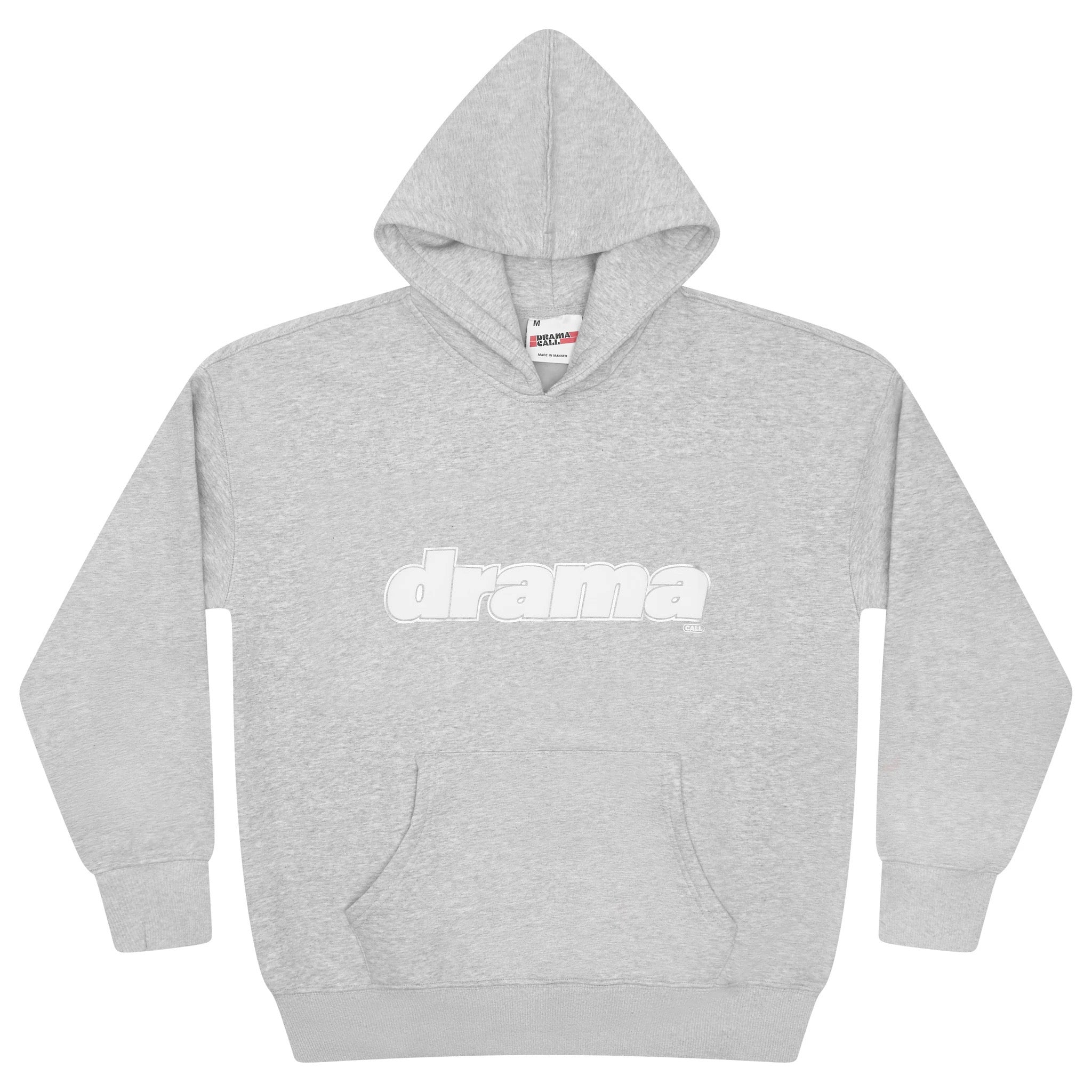 GREY STAPLE HOOD