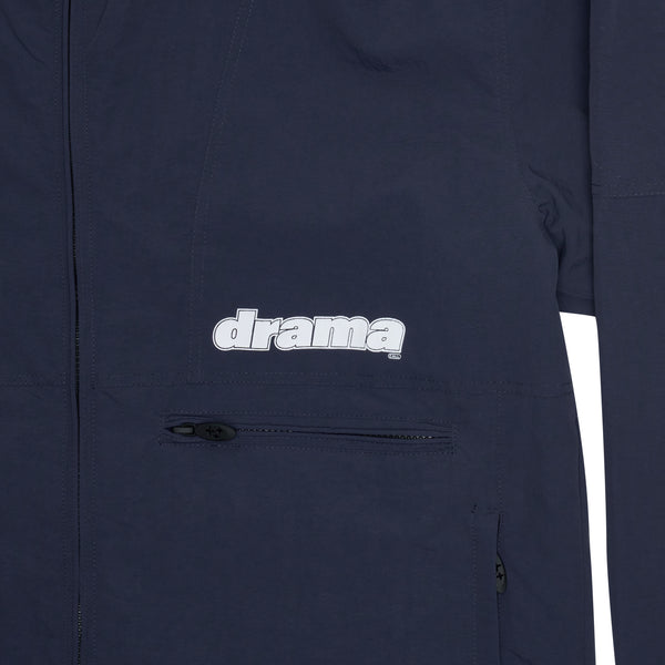 NAVY SHELL RAIN JACKET