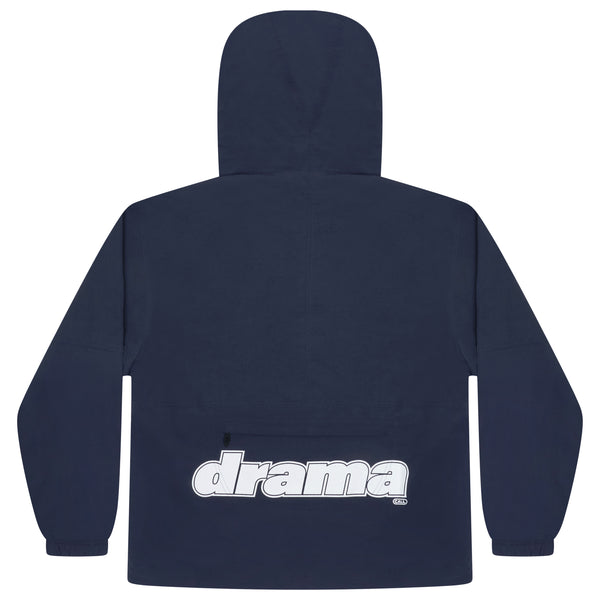 NAVY SHELL RAIN JACKET