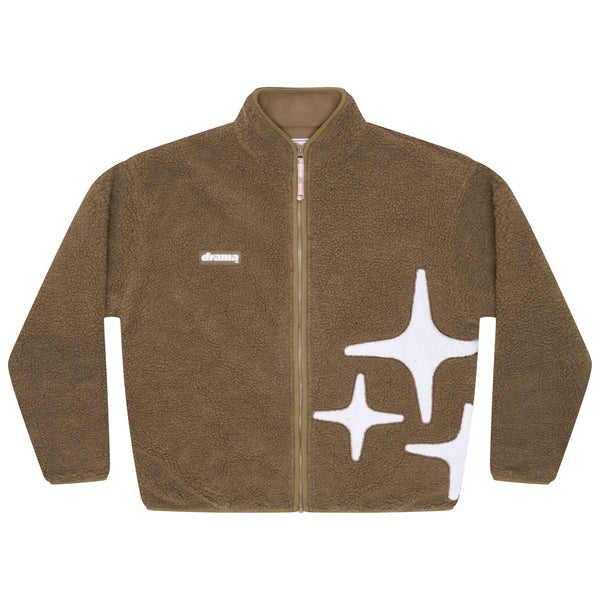 LIGHT BROWN STA SHERPA FLEECE