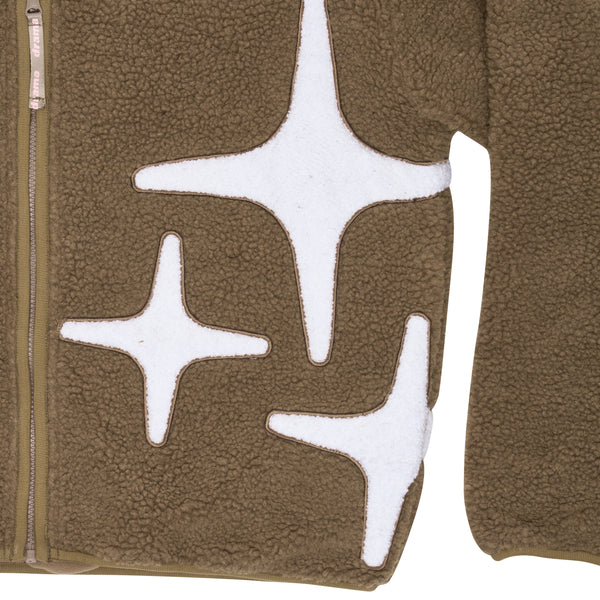 LIGHT BROWN STA SHERPA FLEECE