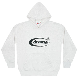 GREY N BLACK OVAL HOOD
