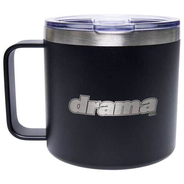 STAINLESS STEEL TRAVEL MUG (BLACK)