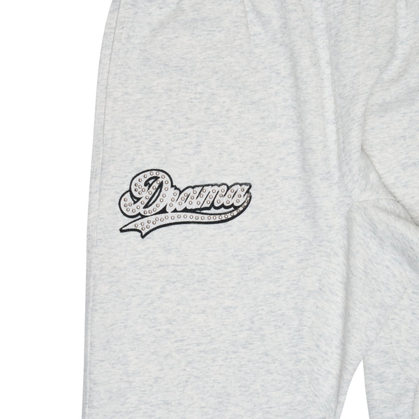 GREY N BLACK SCRIPT STUD BOTTOMS