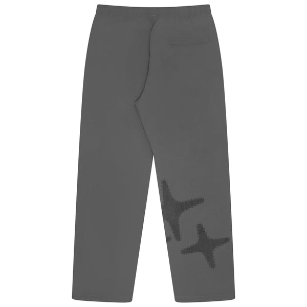 ASH GREY HALFTONE STA TRACK PANTS
