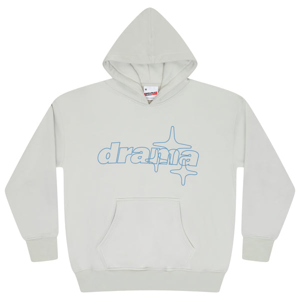 LITE GREY N BLU LINESTAR HOOD