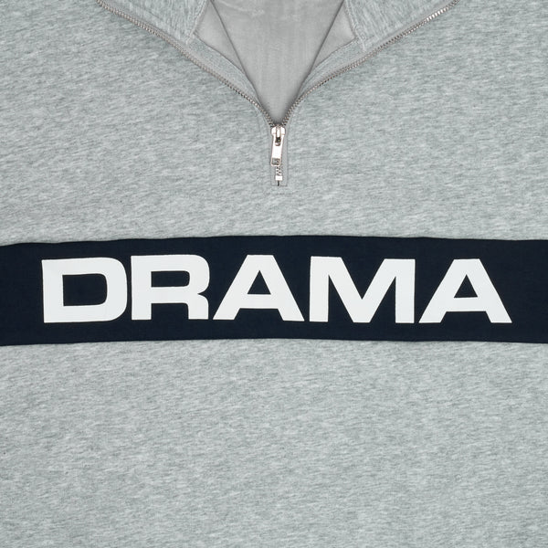 GREY HEAVY 1/4 ZIP