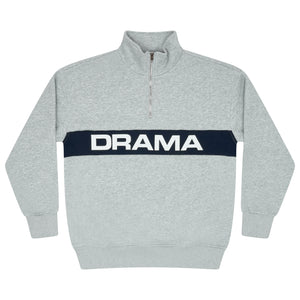 GREY HEAVY 1/4 ZIP