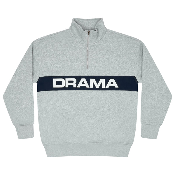 GREY HEAVY 1/4 ZIP