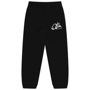 BLACK SCRIBBLE BOTTOMS