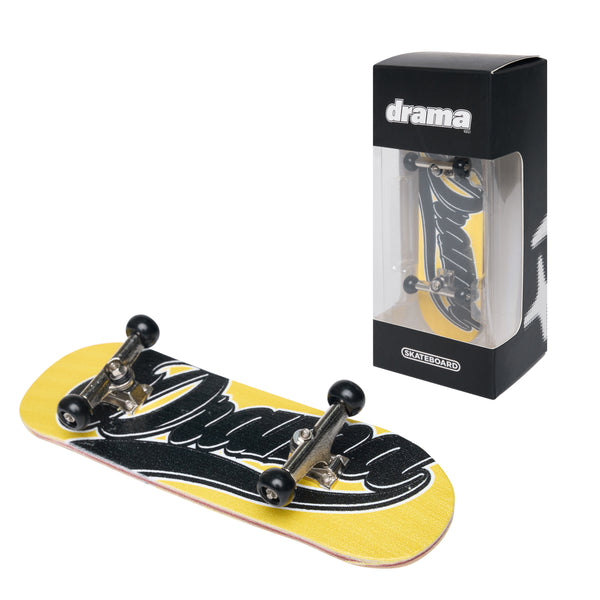 YELLA SCRIPT FINGER SKATEBOARD