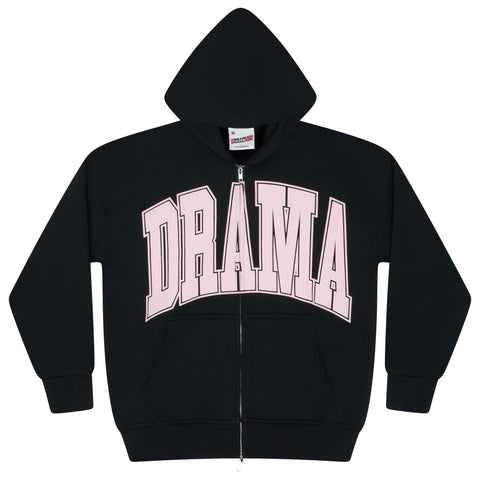 BLACK N PINK COLLEGE HEAVY ZIP UP