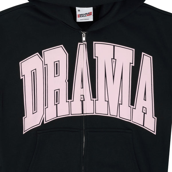 BLACK N PINK COLLEGE HEAVY ZIP UP