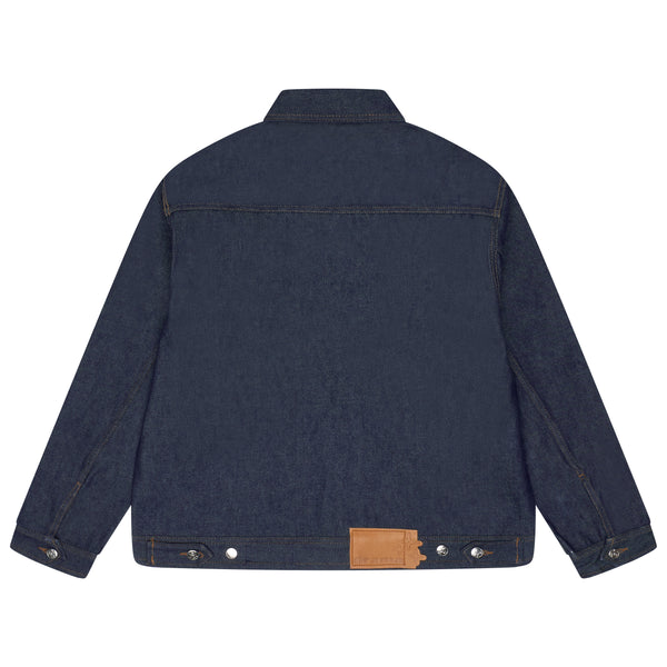 DENIM 3STA JACKET (RAW INDIGO)