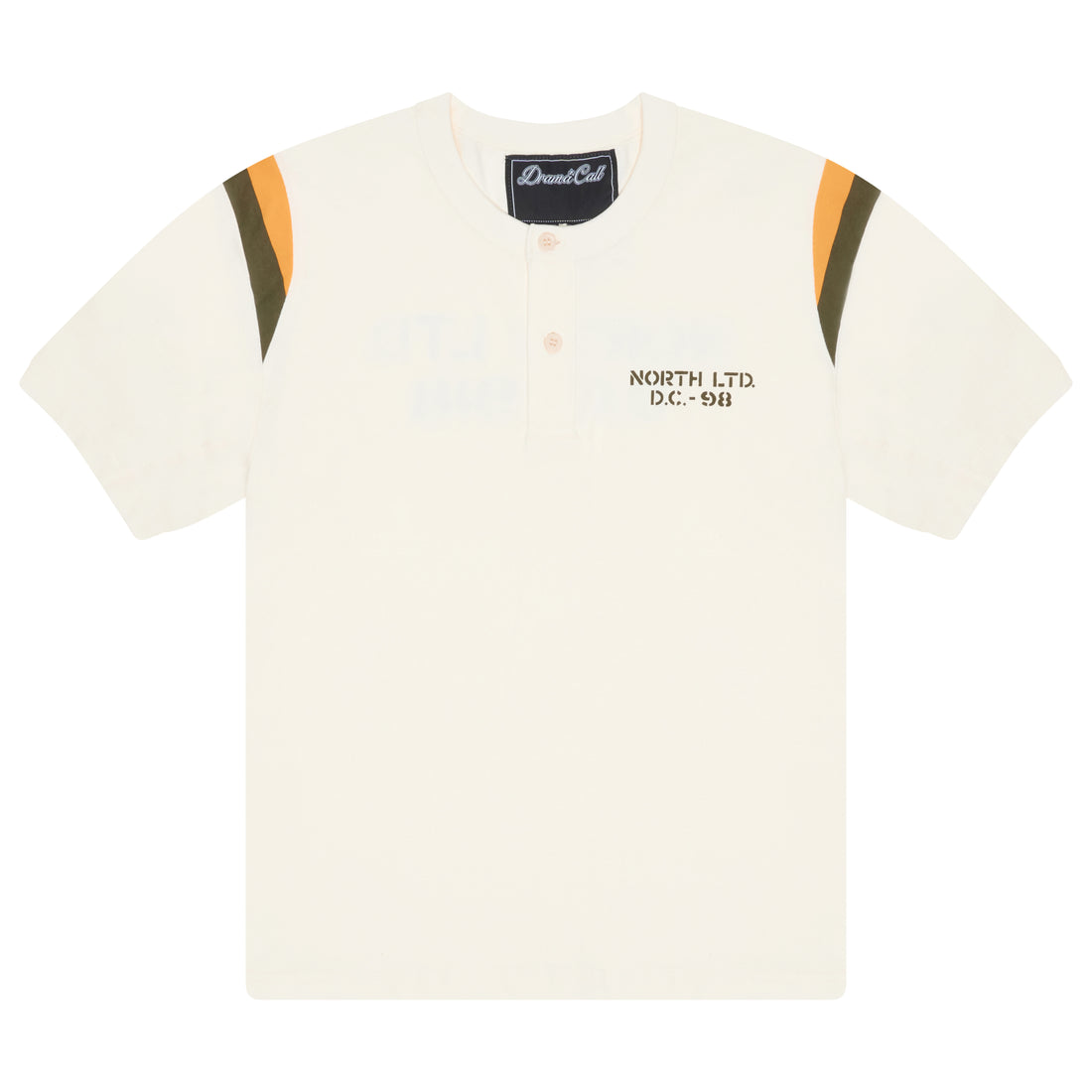 NORTH LTD. BUTTON TEE (OFF WHITE)