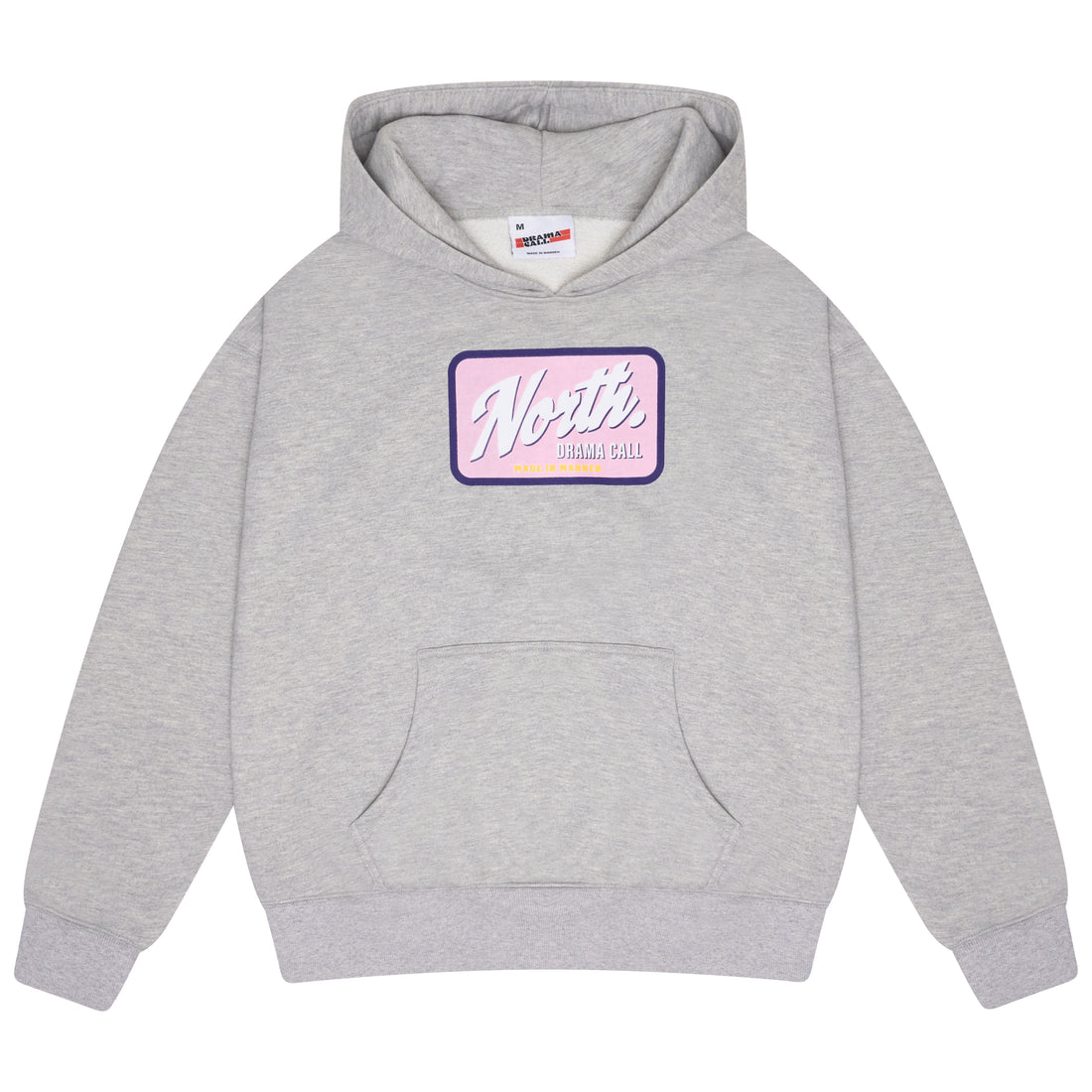 NORTH PLATE HOOD (GREY)
