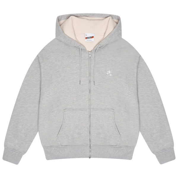 HEAVY THERMAL STA ZIP UP (GREY)