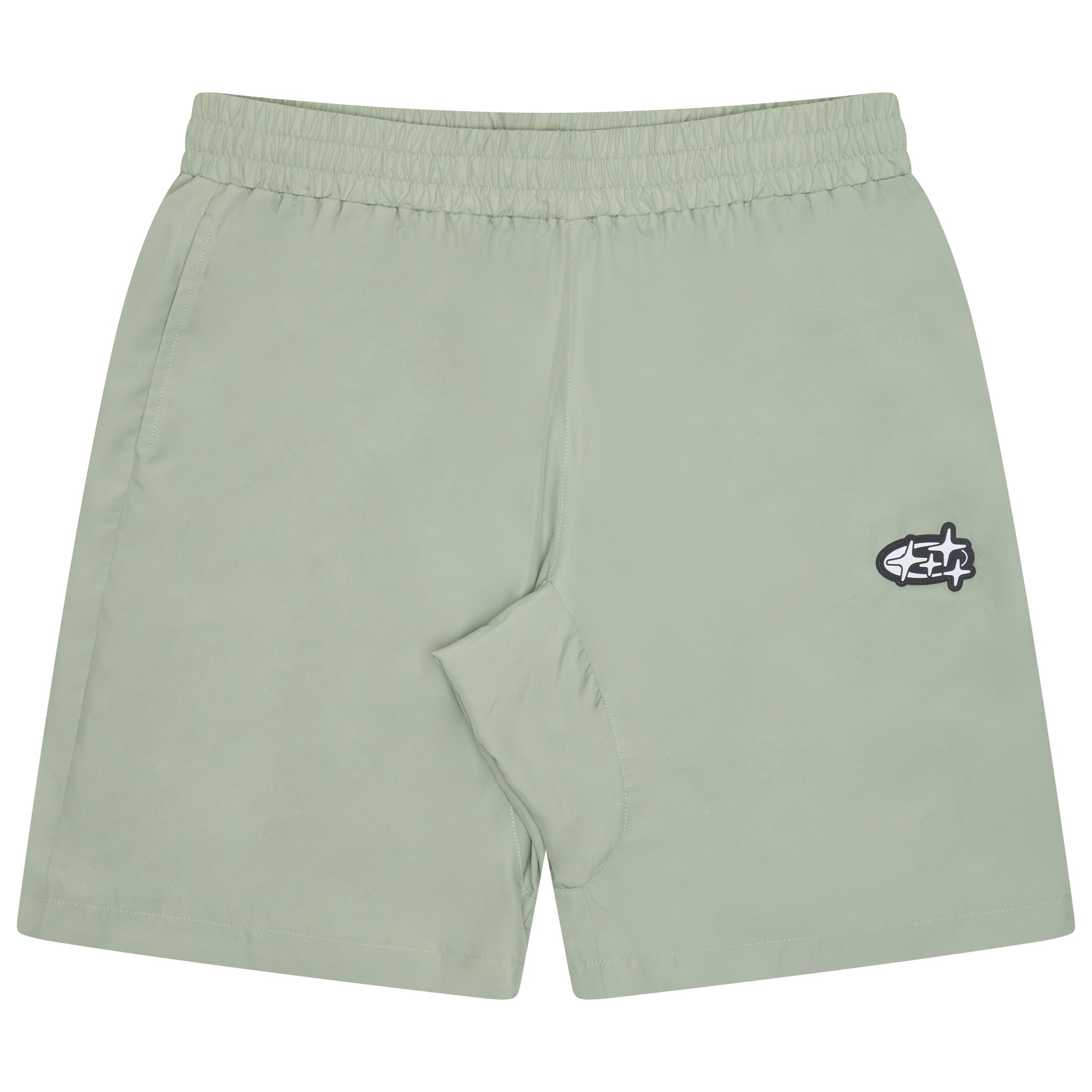 SAGE GREEN 4STA RUNNIN SHORTS