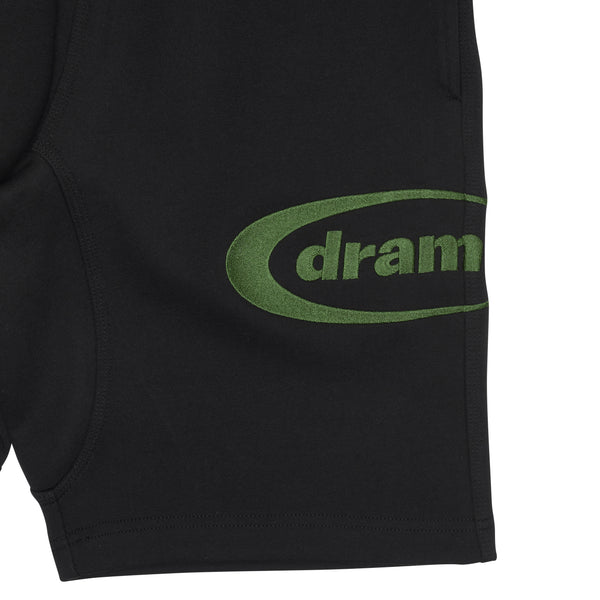 BLACK N ARMY GREEN OVAL SHORTS