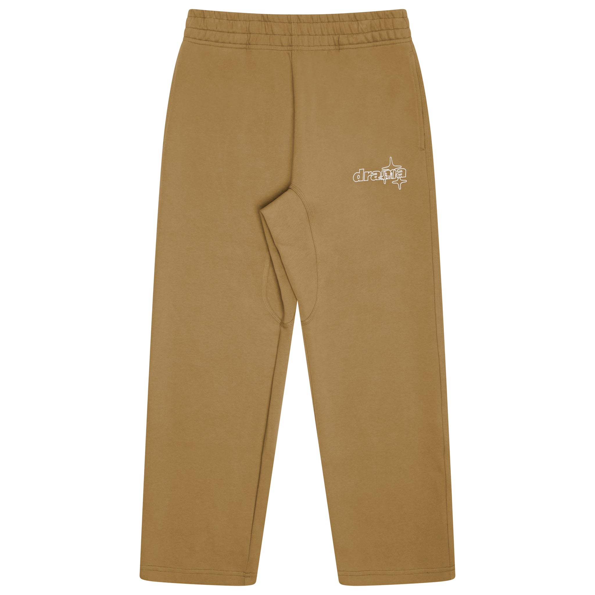 CAMEL BROWN LINE-STA OPEN LEG BOTTOMS