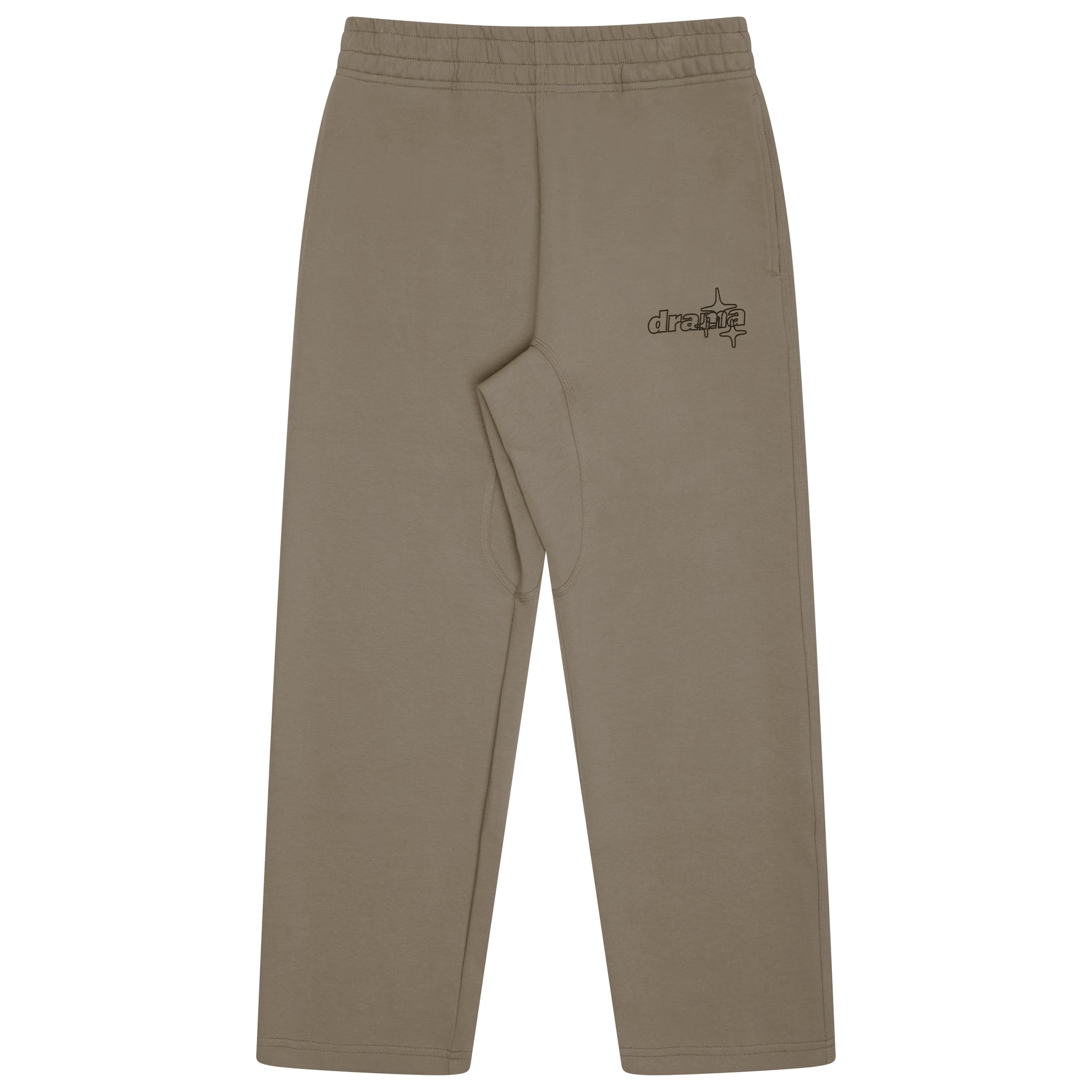 ASH BROWN LINE-STA OPEN LEG BOTTOMS