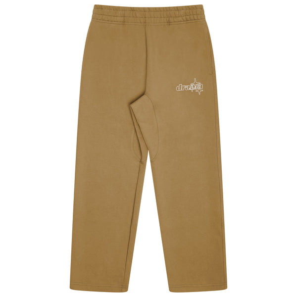 CAMEL BROWN LINE-STA OPEN LEG BOTTOMS