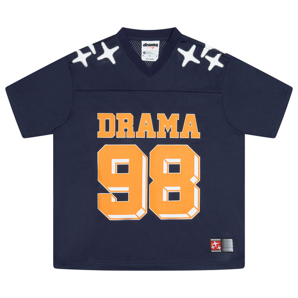 NAVY N ORANGE DRAMA 98' JERSEY