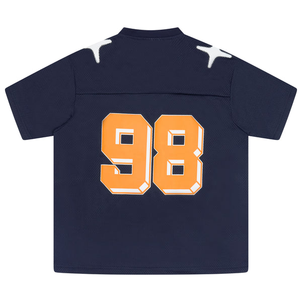 NAVY N ORANGE DRAMA 98' JERSEY