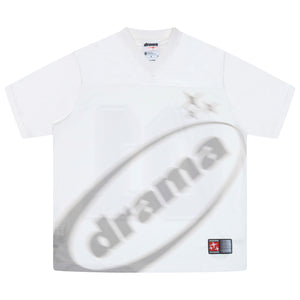 WHITE N GREY OVAL 01' JERSEY