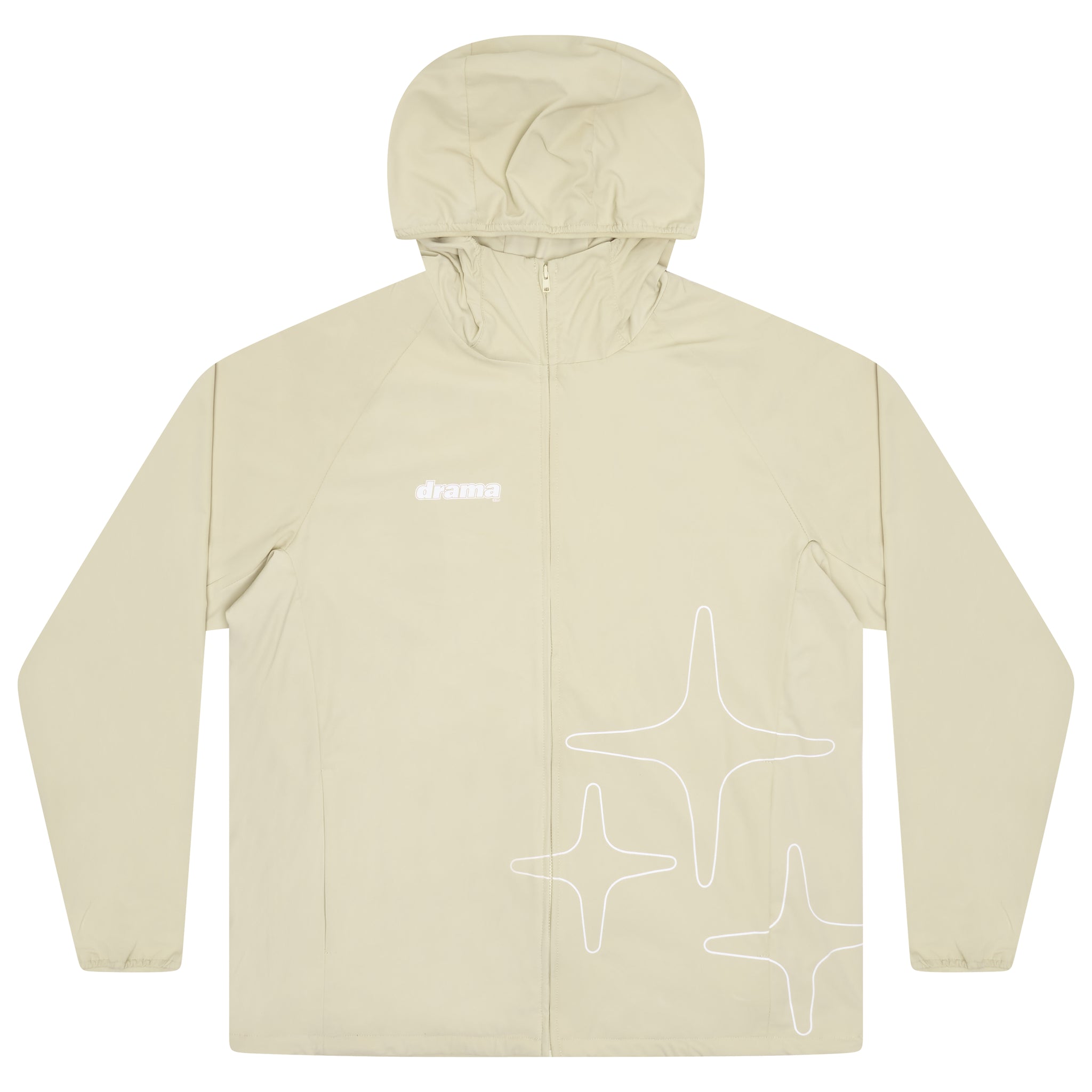 LIGHTWEIGHT NYLON JACKET (TAN)