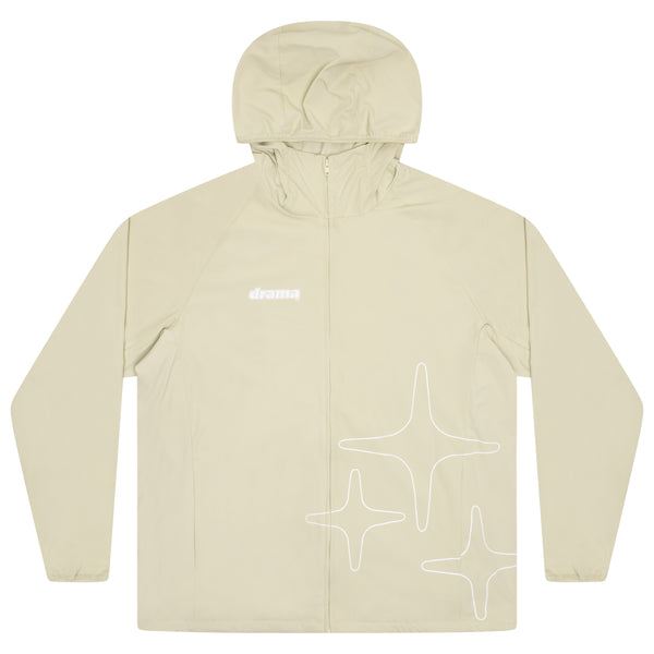LIGHTWEIGHT NYLON JACKET (TAN)