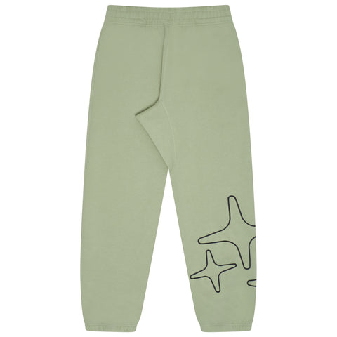 SAGE GREEN 3STA STITCH BOTTOMS