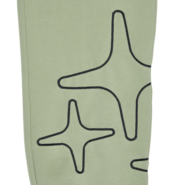 SAGE GREEN 3STA STITCH BOTTOMS