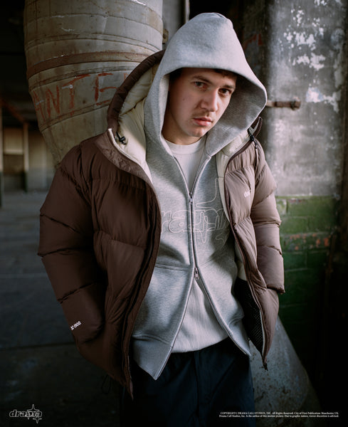 OG GREY LINESTAR HEAVY ZIP UP