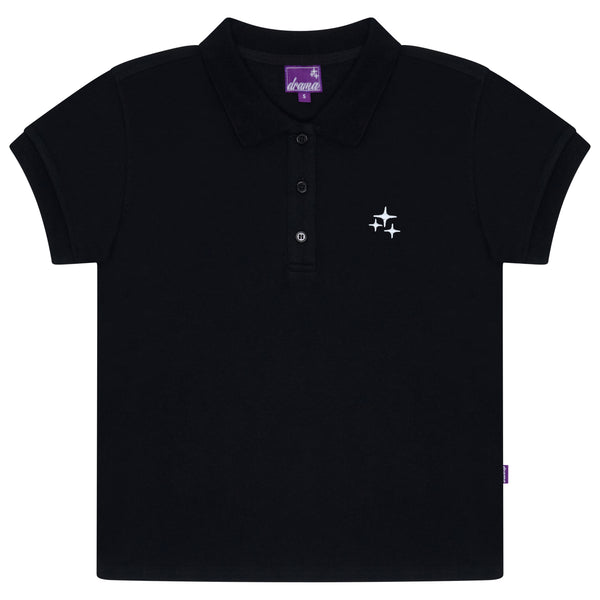 BLACK STA WOMENS POLO