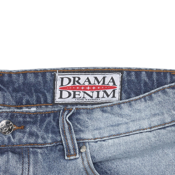 JUMBO JORTS (LIGHT BLUE WASH)