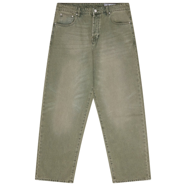 BIG B*STARDS GREEN WASH DENIM (WIDE FIT)